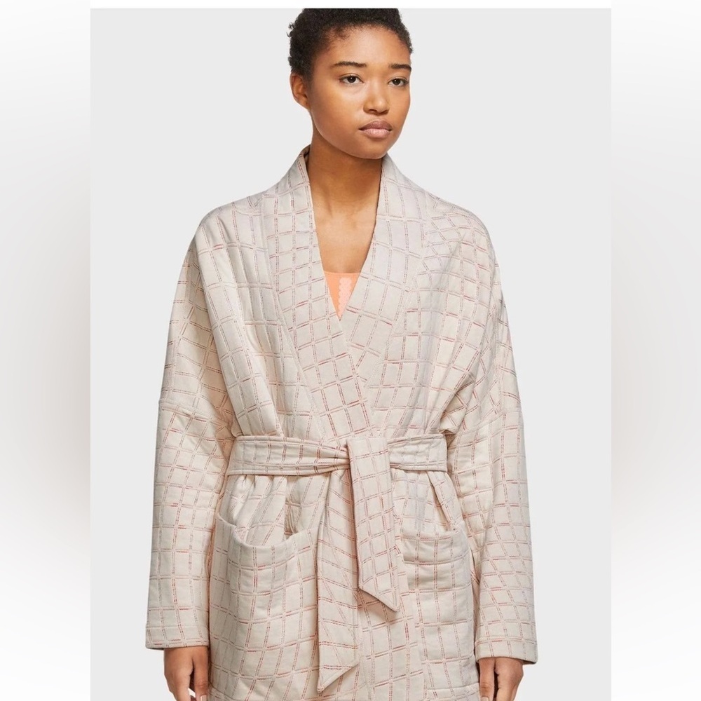 Nike Women's Yoga Therma-Fit‎ Luxe Jacquard Cardigan Size 14/1X